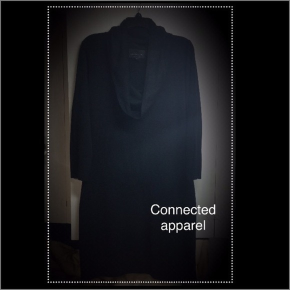 Connected Apparel Sweater Dress - Picture 2 of 4